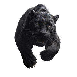 Panther Bursting Wall Vinyl Car Decal Sticker – Waterproof & UV-Resistant 3.4133333333333336"