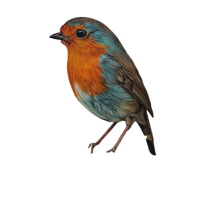 Robin Tattoo V2 Vinyl Car Decal Sticker – Waterproof & UV-Resistant 3.4133333333333336"