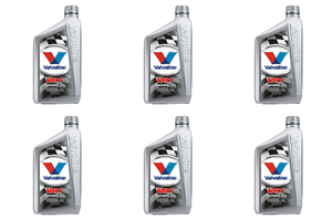 6x Valvoline VR1 Racing Oil | High Zinc Protection | SAE 50 | Case of 6 | Maximum Horsepower