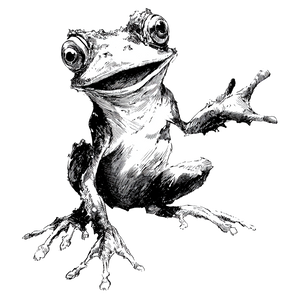 Rebellious Pollywog Tattoo Vinyl Car Decal Sticker – Waterproof & UV-Resistant 6.826666666666667"