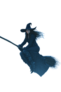 Moonlit Witch Flight Vinyl Car Decal Sticker – Waterproof & UV-Resistant 4.4