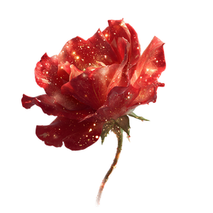 Blossoming Red Rose Vinyl Car Decal Sticker – Waterproof & UV-Resistant 3.4133333333333336"