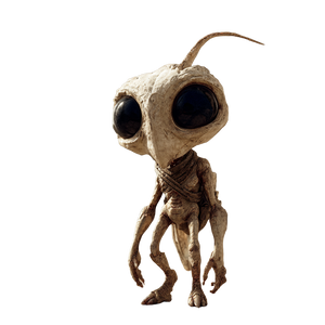 Desert Alien Creature V2 Vinyl Car Decal Sticker – Waterproof & UV-Resistant 3.4133333333333336"