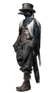 Dangerous Magpie Man Vinyl Car Decal Sticker – Waterproof & UV-Resistant 4.8533333333333335"