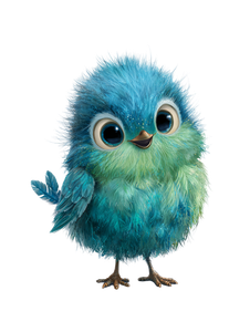 Fairytale Bird Design V2 Vinyl Car Decal Sticker – Waterproof & UV-Resistant 8.213333333333333"