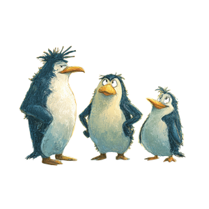 Penguin Leaders Chat V2 Vinyl Car Decal Sticker – Waterproof & UV-Resistant 3.4133333333333336"