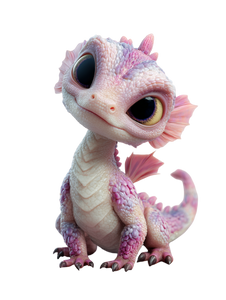 Cute Baby Dragon V13 Vinyl Car Decal Sticker – Waterproof & UV-Resistant 4.1066666666666665"