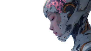 Ai-Enhanced Humanoid V2 Vinyl Car Decal Sticker – Waterproof & UV-Resistant 2.72"