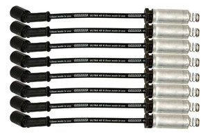 Upgrade Your GM LS/LT Engine | Moroso Ultra 40 Spark Plug Wire Set | 8.5mm Silicone Wire | Black Finish