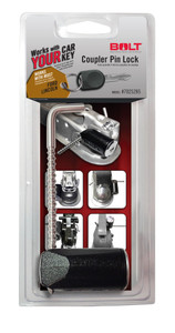 BOLT Locks Strattec Security Trailer Coupler Lock 7025285 Pin Type; Fits Couplers From 1/2 Inch To 3-3/8 Inch Size; Black/Silver; Stainless Steel Pin; Single; Opens With Vehicle Ignition Key BOLT Locks Strattec Security Trailer Coupler Lock 7025285 Pin Type; Fits Couplers From 1/2 Inch To 3-3/8 Inch Size; Black/Silver; Stainless Steel Pin; Single; Opens With Vehicle Ignition Key
