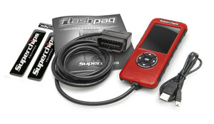 Superchips Flashpaq Computer Programmer | 4 Power Levels, Speedometer Adjustment, Throttle Sensitivity Boost, TPMS and DPF Cycles