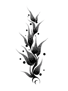 Unalome Art Vinyl Car Decal Sticker – Waterproof & UV-Resistant 4.1066666666666665"