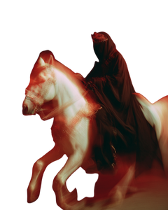 Jinn On Horse V2 Vinyl Car Decal Sticker – Waterproof & UV-Resistant 8.0"