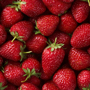 Ripe Strawberries Close-Up V6 Vinyl Car Decal Sticker – Waterproof & UV-Resistant 3.4133333333333336"