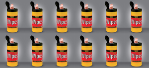 12x Ultimate Cleaning Power | Dual Sided Cleaning Wipes | 80 Ct Canister