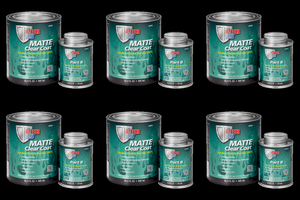 6x Por 15 Matte Clear Coat Paint | Extreme Scuffing Resistance | Quart Size