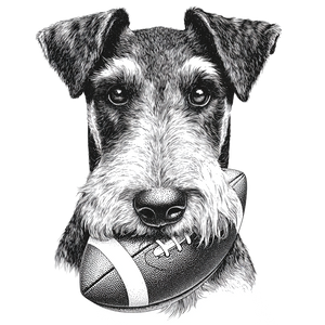 Fierce Airedale Terrier V2 Vinyl Car Decal Sticker – Waterproof & UV-Resistant 3.4133333333333336"