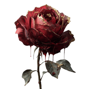 Rose V17 Vinyl Car Decal Sticker – Waterproof & UV-Resistant 3.4133333333333336"