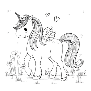 Kyara Unicorn V3 Vinyl Car Decal Sticker – Waterproof & UV-Resistant 3.4133333333333336"