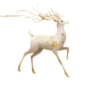 Nine-Colored Deer V5 Vinyl Car Decal Sticker – Waterproof & UV-Resistant 3.4133333333333336"