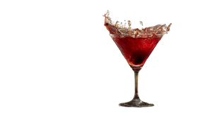 Cocktail Explosion Still Vinyl Car Decal Sticker – Waterproof & UV-Resistant 5.4