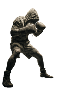 Kickboxer Training Solo Vinyl Car Decal Sticker – Waterproof & UV-Resistant 4.4