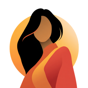 Faceless Woman Logo Vinyl Car Decal Sticker – Waterproof & UV-Resistant 3.4133333333333336"