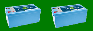 2x Relion Legacy Series Group 8D 12V 200AH Lithium Battery | Deep Cycle ABS Case, Ultra-Fast Charging, High Efficiency 2x Relion Legacy Series Group 8D 12V 200AH Lithium Battery | Deep Cycle ABS Case, Ultra-Fast Charging, High Efficiency