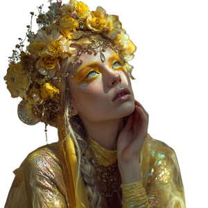 Magical Fantasy Portrait V2 Vinyl Car Decal Sticker – Waterproof & UV-Resistant 6.826666666666667"