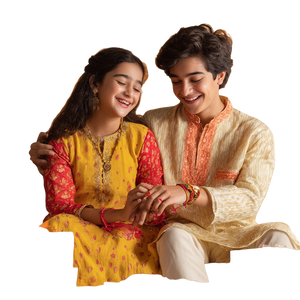 Raksha Bandhan Celebration V4 Vinyl Car Decal Sticker – Waterproof & UV-Resistant 3.4133333333333336" Raksha Bandhan Celebration V4 Vinyl Car Decal Sticker – Waterproof & UV-Resistant 3.4133333333333336"