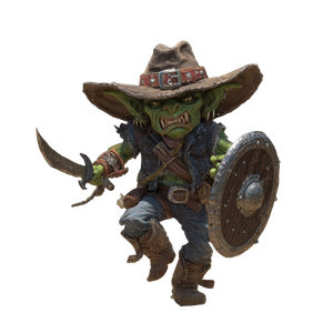 Angry Goblin Outlaw Vinyl Car Decal Sticker – Waterproof & UV-Resistant 6.826666666666667"