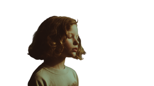 Blind Girl Window Vinyl Car Decal Sticker – Waterproof & UV-Resistant 5.4