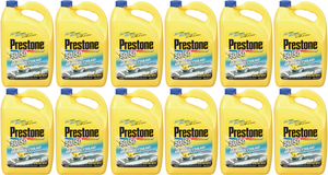 12x Prestone 50/50 Engine Coolant | Corrosion & Heat Protection | 1 Gallon Jug