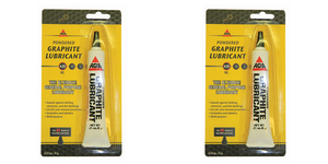2x Superior Graphite Lubricant | All-Purpose Protection for Precision Instruments & Tools | Dry Powder, Odorless, Non-Toxic | 21oz Tube