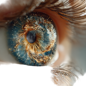 Cosmic Eye Reflection V4 Vinyl Car Decal Sticker – Waterproof & UV-Resistant 6.826666666666667"