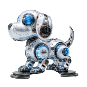 Robotic Toy Dog V2 Vinyl Car Decal Sticker – Waterproof & UV-Resistant 6.826666666666667"