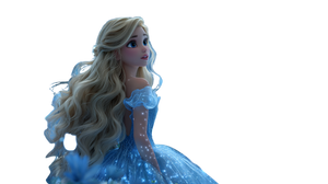 Princess In Gown V3 Vinyl Car Decal Sticker – Waterproof & UV-Resistant 5.4