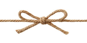 Simple Twine Bow Vinyl Car Decal Sticker – Waterproof & UV-Resistant 5.12"