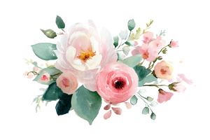 Floral Wreath Illustration V2 Vinyl Car Decal Sticker – Waterproof & UV-Resistant 2.986666666666667"