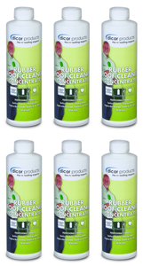 6x Dicor Corp. Rubber Roof Cleaner | Professional Strength | 16 Ounce | Biodegradable