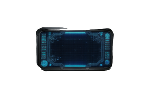 Futuristic Control Panel V2 Vinyl Car Decal Sticker – Waterproof & UV-Resistant 5.97333333333333