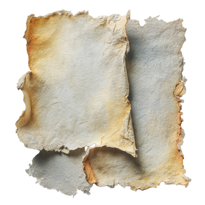 Torn Parchment Paper Vinyl Car Decal Sticker – Waterproof & UV-Resistant 6.826666666666667"