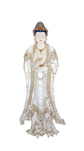 Avalokitesvara Bodhisattva Mural Vinyl Car Decal Sticker – Waterproof & UV-Resistant 4.8533333333333335"