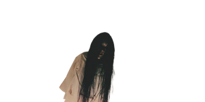 Ceiling Ghost Girl Vinyl Car Decal Sticker – Waterproof & UV-Resistant 5.12"