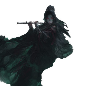 Necromancer Anime Portrait Vinyl Car Decal Sticker – Waterproof & UV-Resistant 6.826666666666667"