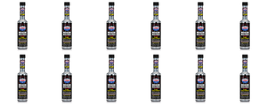 12x Lucas Oil Fuel Additive | For Gasoline | Cleans & Lubricates | 5.25 oz | Treats 25 Gal