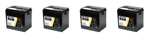 4x High Performance 6V Sun Cycle AGM Battery | For PV Solar And Inverters