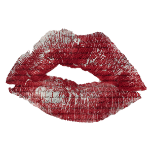 Lipstick Kisses Vinyl Car Decal Sticker – Waterproof & UV-Resistant 3.4133333333333336"