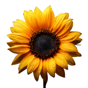 Sunflower Macro Photo Vinyl Car Decal Sticker – Waterproof & UV-Resistant 6.826666666666667"