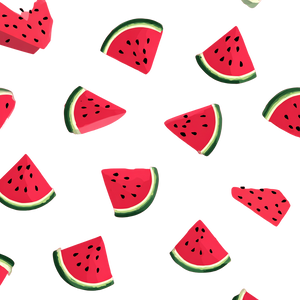 Watermelon Pattern Illustration Vinyl Car Decal Sticker – Waterproof & UV-Resistant 3.4133333333333336"